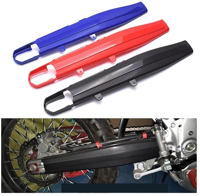 Alt view image 2 of 7 - Swingarm Guard Cover Left and Right Side Protection Kit Compatible with CRF250M CRF250L /Rally/ABS 2012-2020(Black)