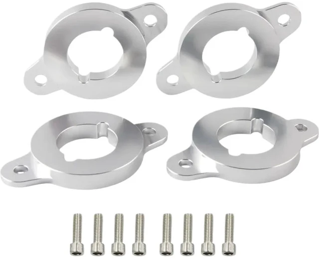 Main image of Coilpack Adapter Plates Billet Aluminum Compatible With GLI 1.8T 2.0TFSI(Silver)