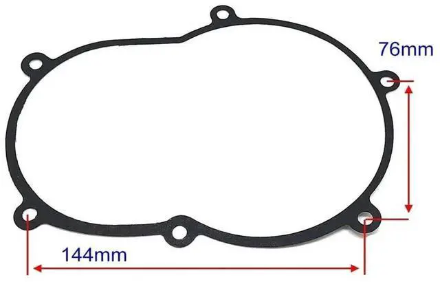Alt view image 4 of 4 - Clutch Kit Compatible with KTM 50 SX 2002-2010 Junior Senior SR SX Pro 50cc, Clutch Drum Shoe Gasket Bearing Set(Only Bell and Clutch)