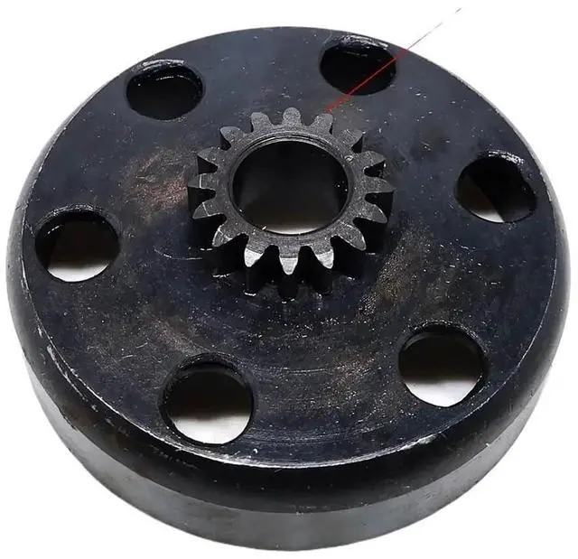 Alt view image 3 of 4 - Clutch Kit Compatible with KTM 50 SX 2002-2010 Junior Senior SR SX Pro 50cc, Clutch Drum Shoe Gasket Bearing Set(Only Bell and Clutch)
