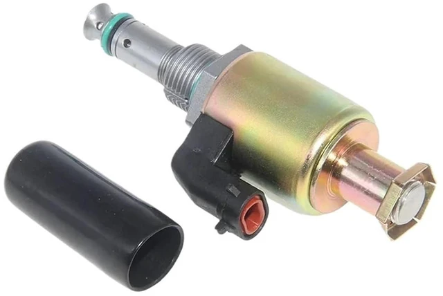 Alt view image 2 of 5 - Set Compatible With Navistar DT466 DT466E OEM IPR/ICP Fuel Pressure Regulator Sensor OEM # 1807329C92 1841217C91 F81Z9C968AB PR315 PR218(Army green)