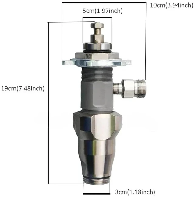 Alt view image 2 of 3 - Wolfram Steel Airless Endurance Pump 17C721 for Paint Sprayers 390 395 490 495 595(Wolfram Steel)