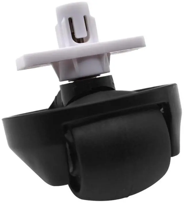 Main image of Front Wheel Replacements Omni-directional Wheel, Compatible For Xiaomi Roborock S4 S6 S6 PURE S5 MAX S6 MAX V E4 Caster Wheel Accessories(Black)