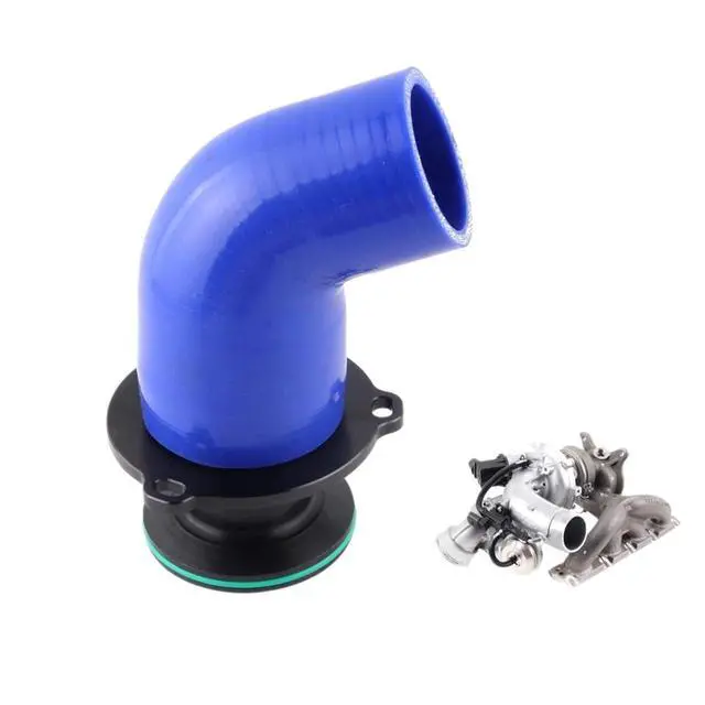 Alt view image 2 of 7 - K03 Turbo Outlet Muffler Delete Pipe Compatible For Vw Golf Compatible For Audi 1.8 2.0 Petrol Turbo (EA113 TFSI With K03 Turbo)(FMMD3R)