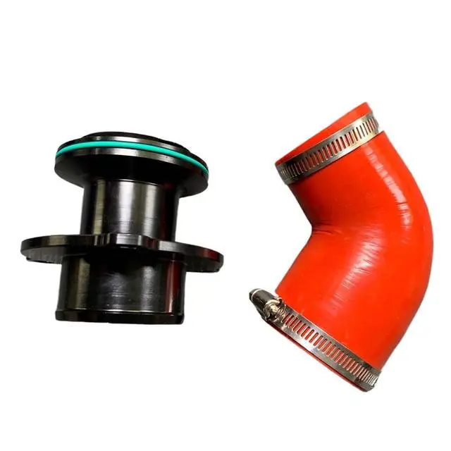 Alt view image 7 of 7 - K03 Turbo Outlet Muffler Delete Pipe Compatible For Vw Golf Compatible For Audi 1.8 2.0 Petrol Turbo (EA113 TFSI With K03 Turbo)(FMMD3R)