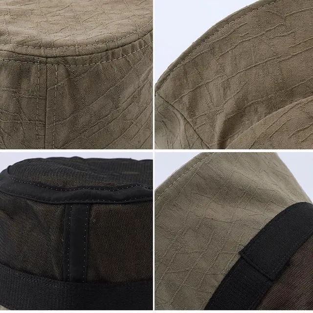 Alt view image 6 of 6 - Sunscreen Hat in Spring and Fashion Bucket Hat Folding Sun Hat Sunscreen Hat(E)