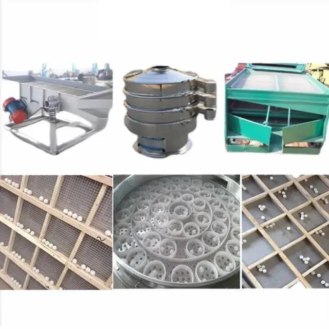 Alt view image 7 of 7 - Rubber Balls for Sieve, White Solid Rubber Balls, Elastic Balls for Cleaning Sieve, 10 20 25 30 3 40 45 50 mm 50 PCS(50mm 10pcs)