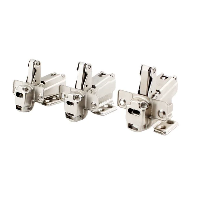 Alt view image 3 of 6 - 1 Pcs Hinge 115 135 165 Degree Hinge Linkage Folding Double Door Corner Special Large Angle Kitchen Furniture Cabinet Corner Hinge(165 Full Overlay)