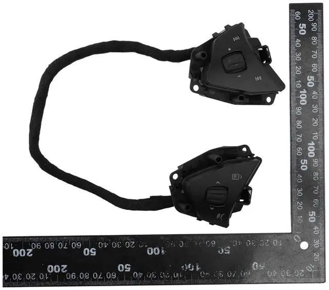 Alt view image 7 of 7 - 1013242-00-D 101324200 Steering Scroll Wheel Voice Control Button Compatible for Tesla Model S X 2012-2017 Switch(A Pair(Without Wire))