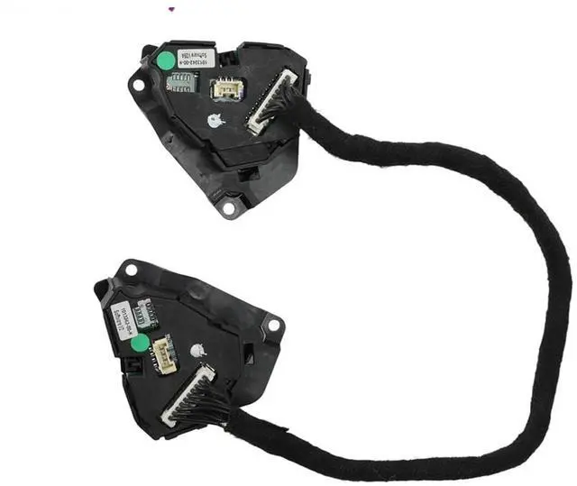 Alt view image 5 of 7 - 1013242-00-D 101324200 Steering Scroll Wheel Voice Control Button Compatible for Tesla Model S X 2012-2017 Switch(A Pair(Without Wire))