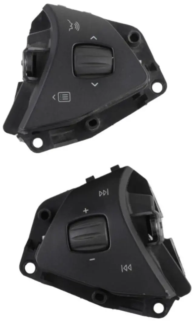 Main image of 1013242-00-D 101324200 Steering Scroll Wheel Voice Control Button Compatible for Tesla Model S X 2012-2017 Switch(A Pair(Without Wire))