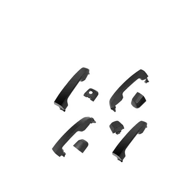 Alt view image 3 of 5 - 1Set 4 Door Handle 69211-60090 Compatible With Toyota 4Runner Lexus GX460 And Land Cruiser 2010-2018 Outside Exterior Door Handle(White)
