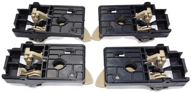 Alt view image 5 of 6 - 4Pcs Beige Inside Door Handle Beige Left & Right LH RH for 2005-2009 Hyundai Tucson 82610-2E000,82620-2E000