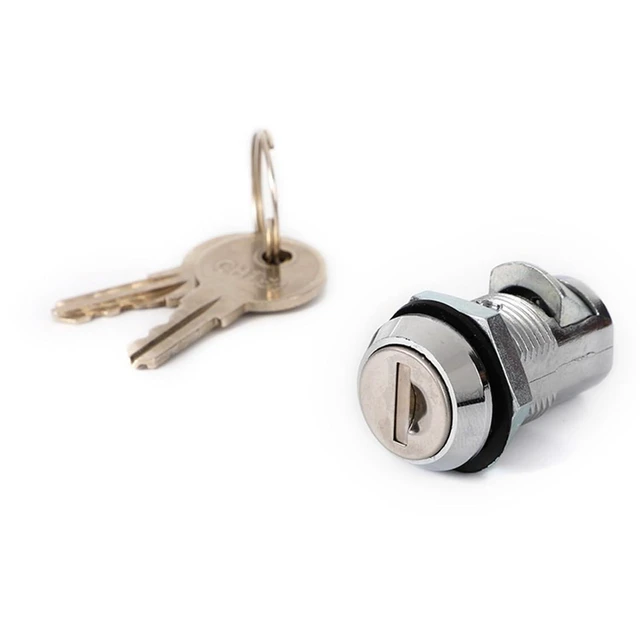 Alt view image 3 of 4 - JK522 Zinc Alloy Elevator Spare Parts Lift Door Slam Lock with CH751 Keys for Control Cabinet 1Pcs
