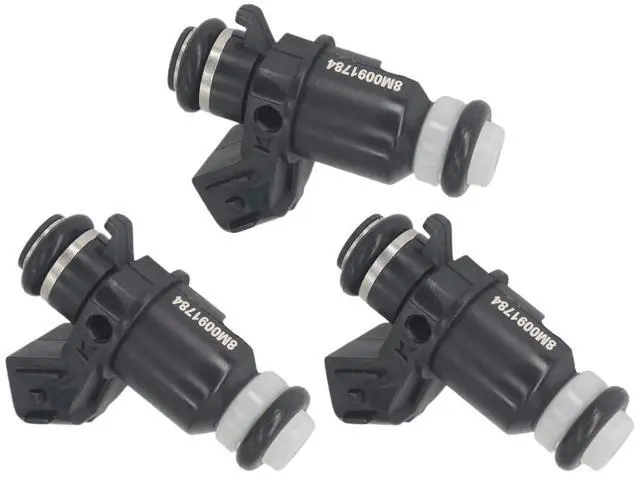 Main image of 3 Pcs Fuel Injectors 6 Holes 8M0091784 Compatible For Mercury Mariner 15 25 30 HP EFI JET 4-Stroke Outboard Engine 898101T75 898101T74