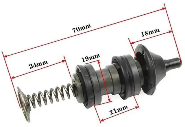 Alt view image 2 of 5 - 19mm 19RCS Radial Brake Piston Plunger Repair Kits Fit For Mounting Motorcycle Master Cylinder Piston Rigs Repair Accessories Clutch(19mm 1 set)