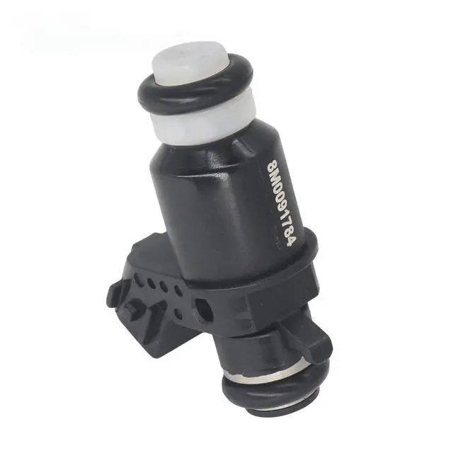 Alt view image 6 of 6 - 3 Pcs Fuel Injectors 6 Holes 8M0091784 Compatible For Mercury Mariner 15 25 30 HP EFI JET 4-Stroke Outboard Engine 898101T75 898101T74