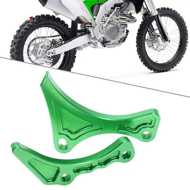 Alt view image 3 of 7 - Motorcycle Front Sprocket Cover Chain Protector Guard Compatible with KX125 KX250 KX250F KX450F KLX250 D-Tracker KXF 250 450(A)