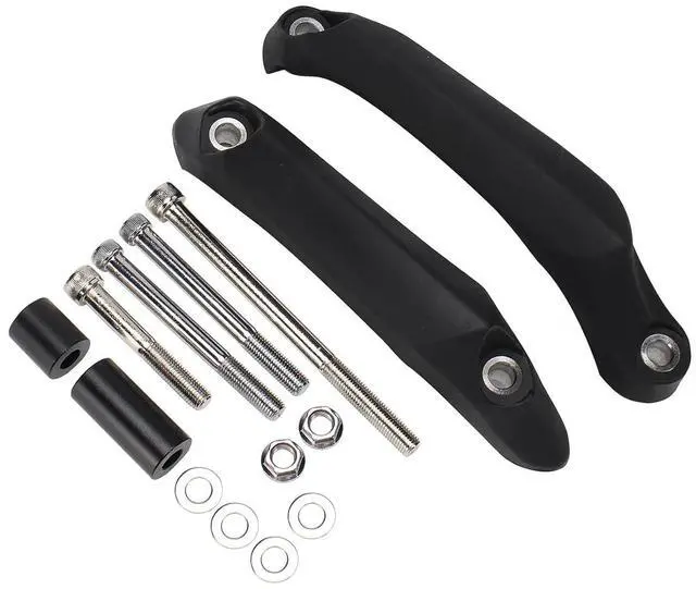 Alt view image 3 of 6 - Frame Sliders Frame Slider Kit Falling Crash Protector Cover for Triumph Street Triple R/RS/S Triple 765 R/RS/ Moto2 Motorcycle Fairing Guard