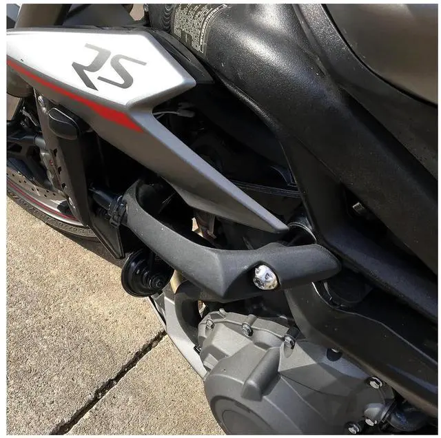Alt view image 5 of 6 - Frame Sliders Frame Slider Kit Falling Crash Protector Cover for Triumph Street Triple R/RS/S Triple 765 R/RS/ Moto2 Motorcycle Fairing Guard