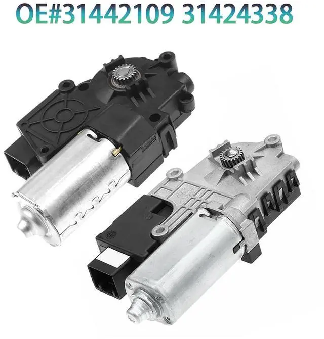 Alt view image 2 of 5 - 31442109 31424338 30799673 Sunroof Motor Sunshade Motor Roller Shutter Motor Compatible For Volvo XC60 156 2010 2011 2012 2013 2014 2015 2016 2017 Front(Black)