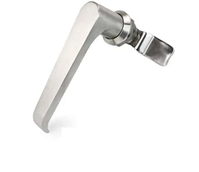 Main image of Outdoor Electrical Control Cabinet Door Stainless Steel Handle Lock Mechanical Equipment Pull Handle Lock 1Pcs(324-2)