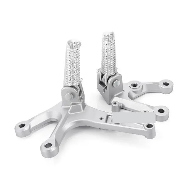 Alt view image 3 of 7 - Front Footrest Foot Peg Pedal Compatible with Yamaha YZF R25 R3 MT25 MT03 2014-2025 Motorcycle Left Right Bracket YZFR25 YZFR3(Left and Right)