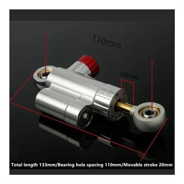 Alt view image 2 of 2 - Directional Damper Motocross Universal Modified Accessories Steering Damper Stabilizer For CRF150R For CRF250R For CRF450R For CRF 150R 250R 450R(TYPE a)