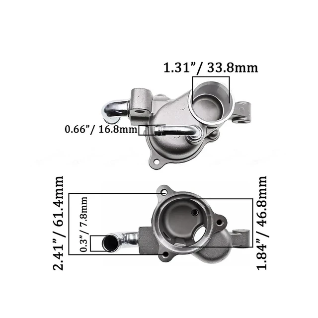 Alt view image 2 of 4 - 17690-69G00 Engine Coolant Thermostat Housing Fit For Vitara IGNIS I FH JIMNY LIANA ER RH