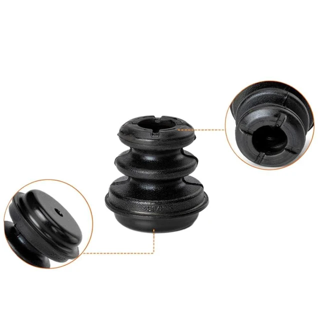 Alt view image 3 of 7 - 2PCS Rear Coil Spring Bumper 55240-JG000 55240-JY00A Compatible With Nissan Rogue Qashqai QR25DE And Renault Koleos II SSA NS