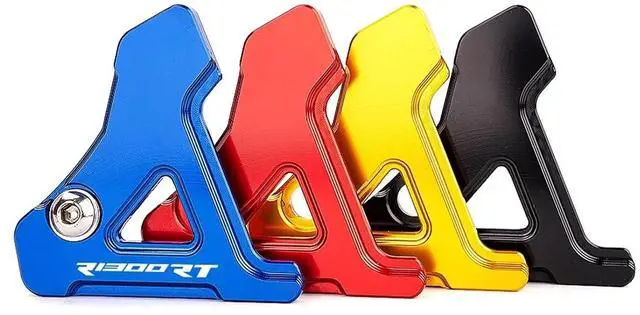 Alt view image 5 of 5 - Compatible with BMW R1300RT R 1300 RT R1300GS Adventure R1300 GSA 2025 Motorcycle Aluminum Front Wheel ABS Sensor Protection Guard Cover(Black-R1300GS)