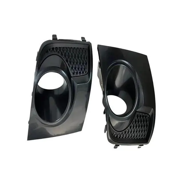 Alt view image 4 of 7 - Car Front Bumper Fog Light Frame Trim Fog Lamp Cover Grill Bezel Compatible For Subaru Impreza WRX Sti 2011-2014