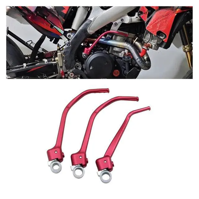 Alt view image 2 of 4 - Motorcycle Kick Start Lever Motorcycle CNC Forged Kick Starter Lever Pedal for CRF250R 2012-2017 for CRF450R 2009-2016 for CRF150R 2007-2024