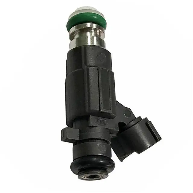 Alt view image 4 of 6 - 4 Pcs 16600-5L700 Black Fuel Injector Nozzle With 2 Pins Compatible for INFINITI G20 2000-2002 16600-2Y905 16600-AE060 FBJC100 FBJ1C00