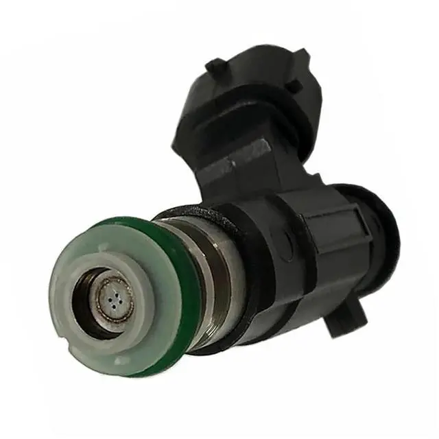 Alt view image 3 of 6 - 4 Pcs 16600-5L700 Black Fuel Injector Nozzle With 2 Pins Compatible for INFINITI G20 2000-2002 16600-2Y905 16600-AE060 FBJC100 FBJ1C00