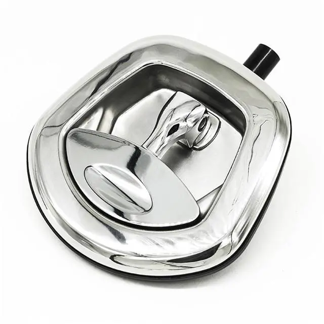 Main image of Stainless Steel Ute Tray Cabinet Door Lock Container Seal Whale Tail T Handle 1Pcs