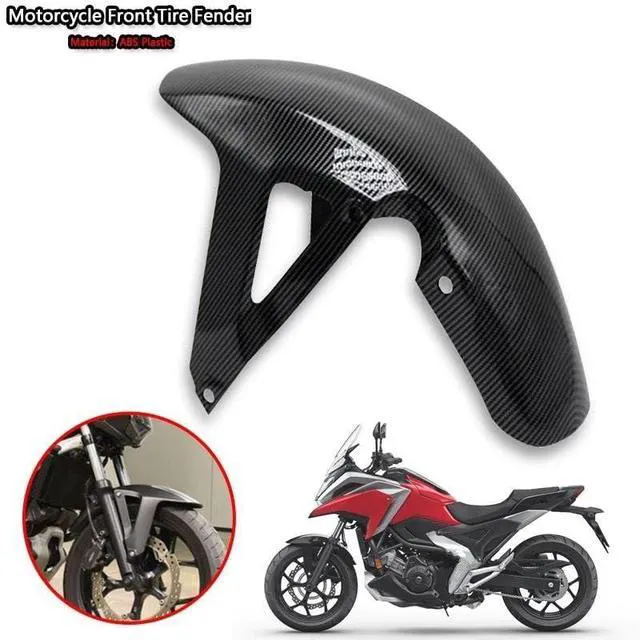Alt view image 2 of 4 - Wheel Fender Splash Guard for NC 750X for NC750X for NC700X for NC750S for NC700S Front Splash Mud Guard Dust Guard Mudguard Cover Fairing Fender Splash Extender(Matte Black)