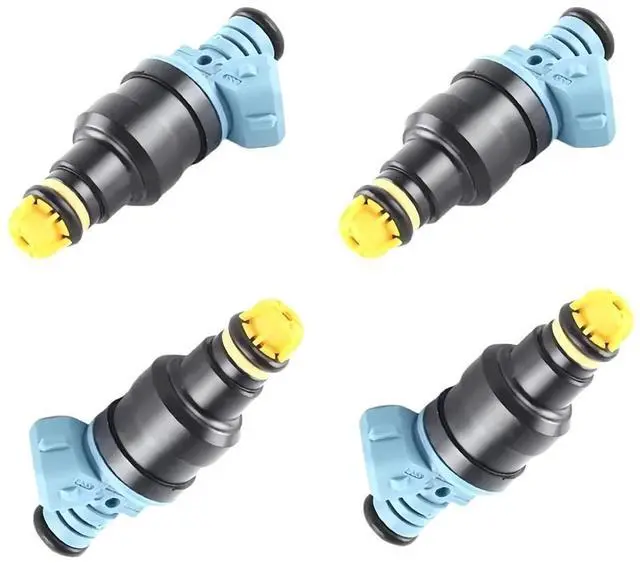 Main image of 1pc 4pc 0280150715 Fuel Injector 1988-1991, Compatible For BMW 3 E30 E36 5 E34 8 E31 7 E32 E38 Z1 2.5 0280156346 13641731357 13641706162(4pcs)
