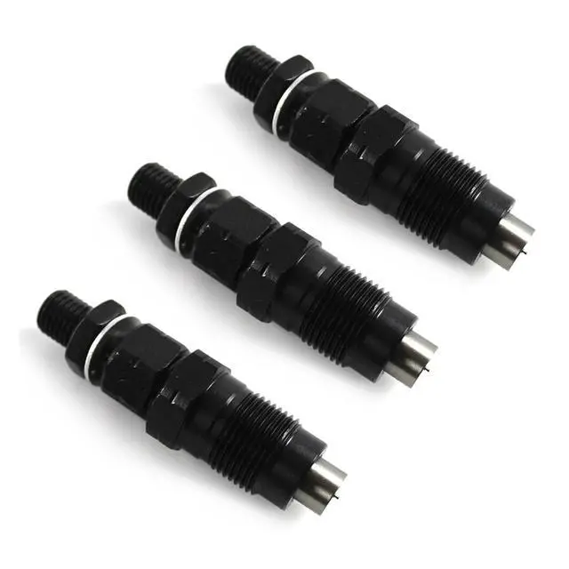 Alt view image 2 of 6 - Set Of 3 Fuel Injectors Compatible For Mitsubishi L2E L3E S3L S3L2 S4L S4L2 S4S Diesel Engine MM435-94101 NEW Parts