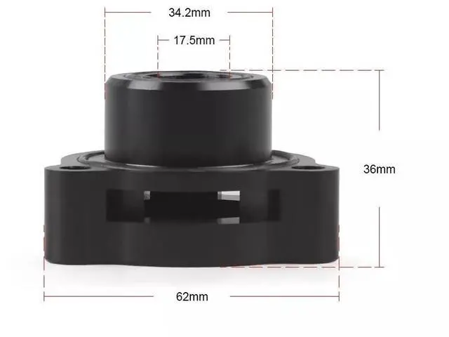 Alt view image 7 of 7 - Auto Parts Billet Blow Off for Chevy for Silverado for GMC for Sierra 2.7 2019-2023