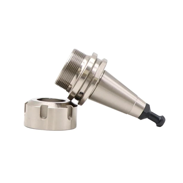 Alt view image 2 of 3 - ISO30 ER32UM 50L Tool Holder CNC Milling ISO30 ER32 50 with Pull Stud G2.5 30000RPM CNC Tool Lathe ATC(2 Pieces)