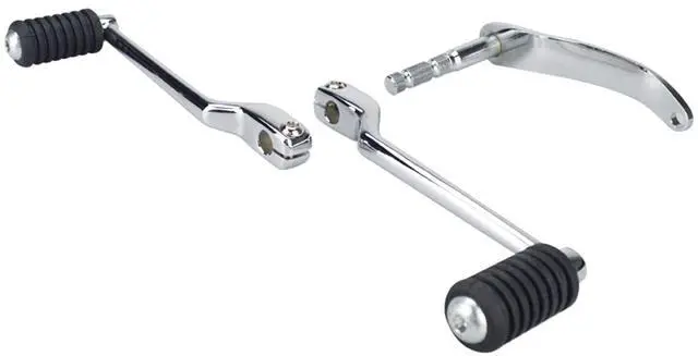 Alt view image 3 of 7 - Motorcycle Left Heel Toe Shifter Shaft Gear Shift LeverCompatible with Harley Davidson Fat Boy 114 FLFBS Softail Slim Heritage Deluxe 2018-2024(Set B 2018-2024)