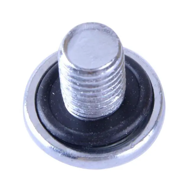 Alt view image 4 of 5 - Car Repair 2Pcs Engine Oil Pan Drain Plug Bolt Gasket 55577568 Fit for Chevrolet