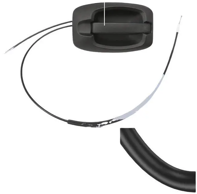 Alt view image 4 of 6 - Right Passenger Side Sliding Door Handle With Cables 5RK14JXWAB Compatible For RAM ProMaster Cargo Van 1500 2500 3500 Door Parts 2019-2024
