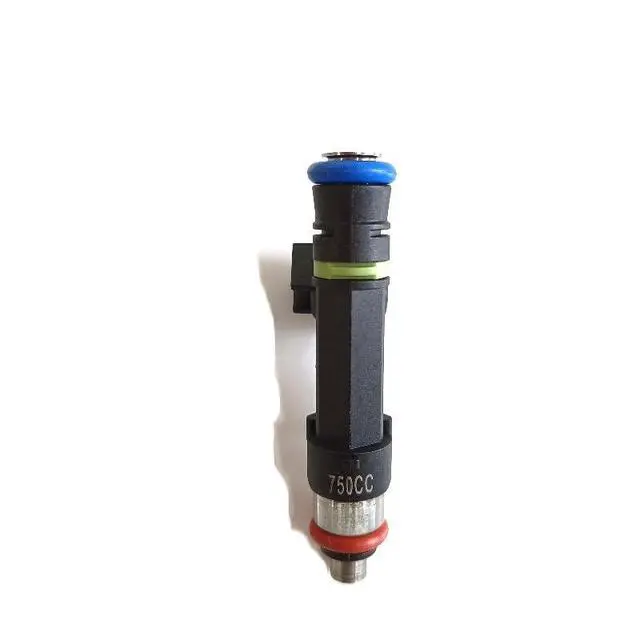 Alt view image 2 of 4 - Set of 8 INAT 750cc Injectors 72lb EV1/EV6 for LS1 LS6 LT1 High Impedance E85 Compatible