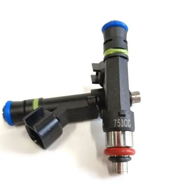 Alt view image 3 of 4 - Set of 8 INAT 750cc Injectors 72lb EV1/EV6 for LS1 LS6 LT1 High Impedance E85 Compatible