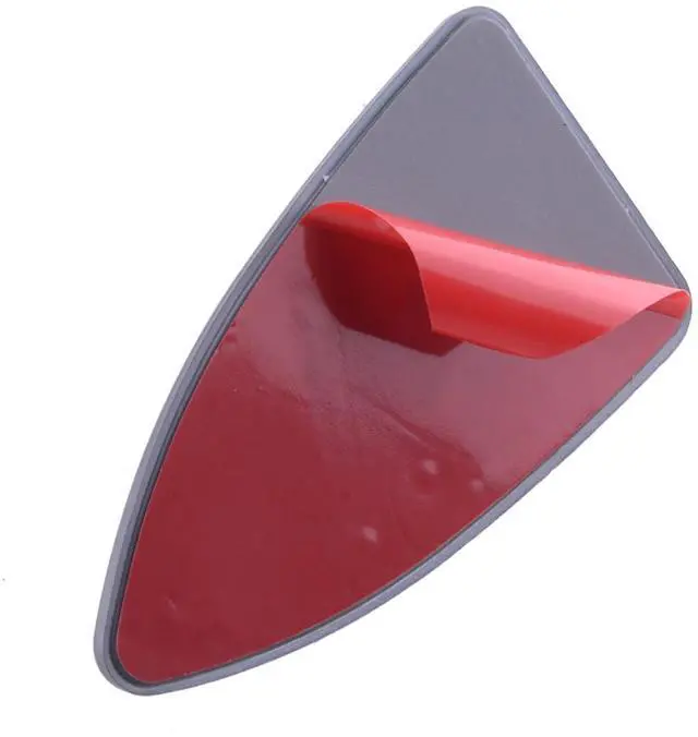 Alt view image 4 of 5 - Car Roof Shark Fin Antenna Cover Aerial Trim Fit For Kia Forte 2018 2017 2016 2015 2014 Silver practical