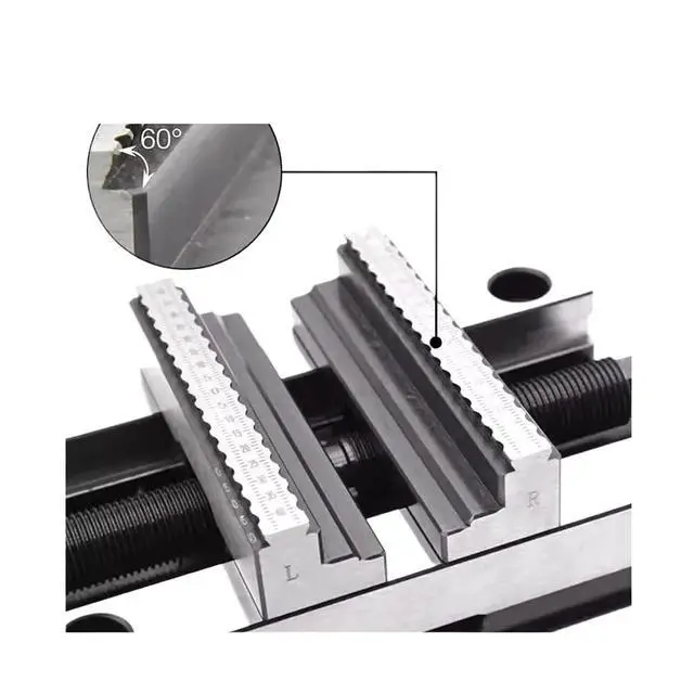 Alt view image 2 of 4 - CNC four axis and five axis special fixture claw double clamping self centering vise(ZF-90150 Two)