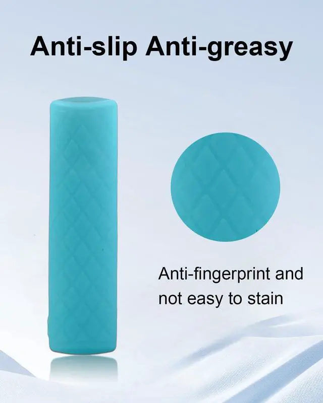 Alt view image 7 of 7 - 2-Pack Silicone Remote Cover for Toshiba/Insignia, Green & Blue