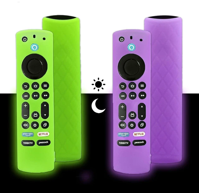 Main image of 2Pcs Glowing Remote Cover for Insignia/Toshiba Smart TV